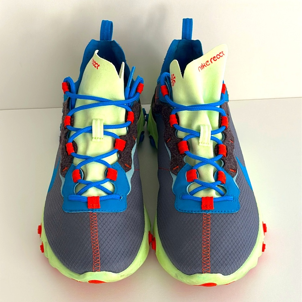 Nike || React Element 55 Se Volt Stardust Gray. S… - image 6